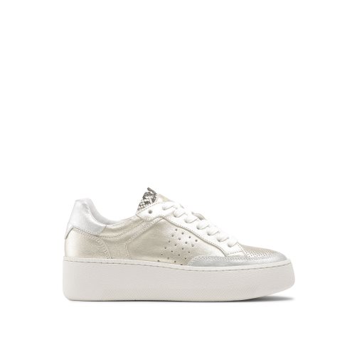 Gold Russell & Bromley Whisper Low Top Women's Trainers | PH-0-MRLH