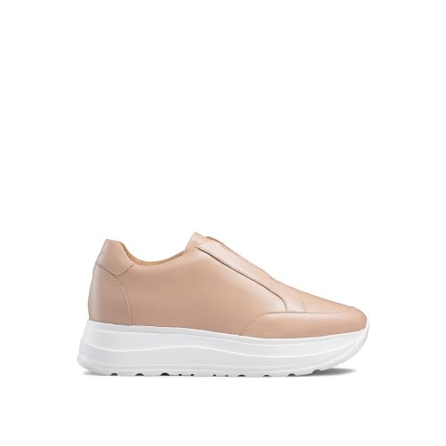 Light Brown Russell & Bromley Speed Up Laceless Runner Women's Trainers | PH-3-GHNY