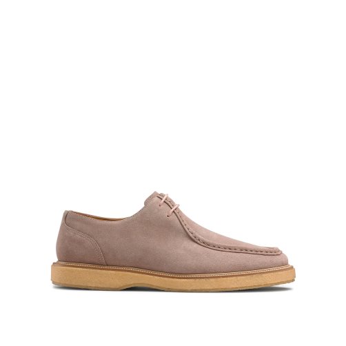 Pink Russell & Bromley Algonquin Crepe Sole Trappeur Men's Derby Shoes | PH-5-HICD