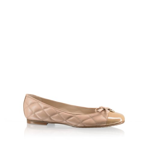 Pink Russell & Bromley Charming Quilted Women's Ballet Flats | PH-0-CXZY