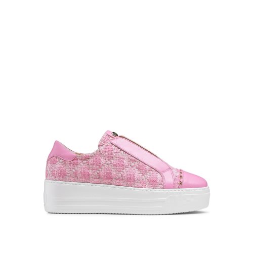 Pink Russell & Bromley Seawalk Laceless Women's Platform Shoes | PH-8-IOFG