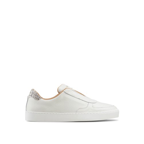 White Russell & Bromley Fifth Ave Laceless Women's Platform Shoes | PH-9-RSVF